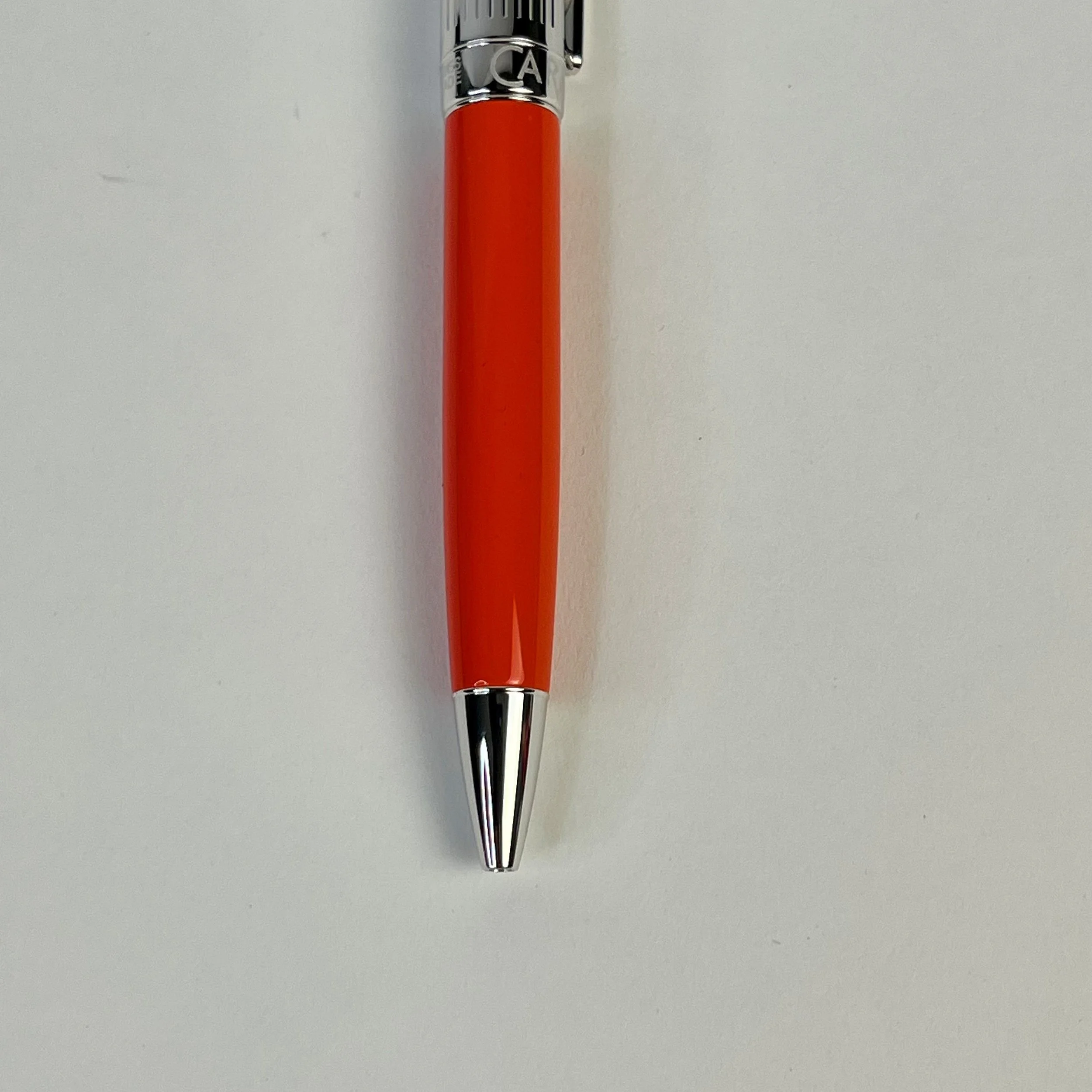 Patek Philippe x Caran d'Ache Orange Ballpoint Pen with